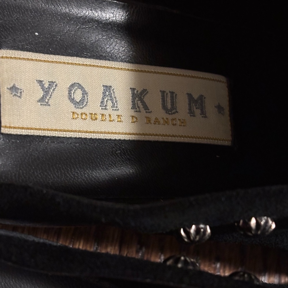 NWOT Black Studded Mules - Picture 3 of 8